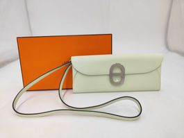 💚✨ Hermès Epsom Maillon Wallet To Go Vert Fizz, NP CHF 5050