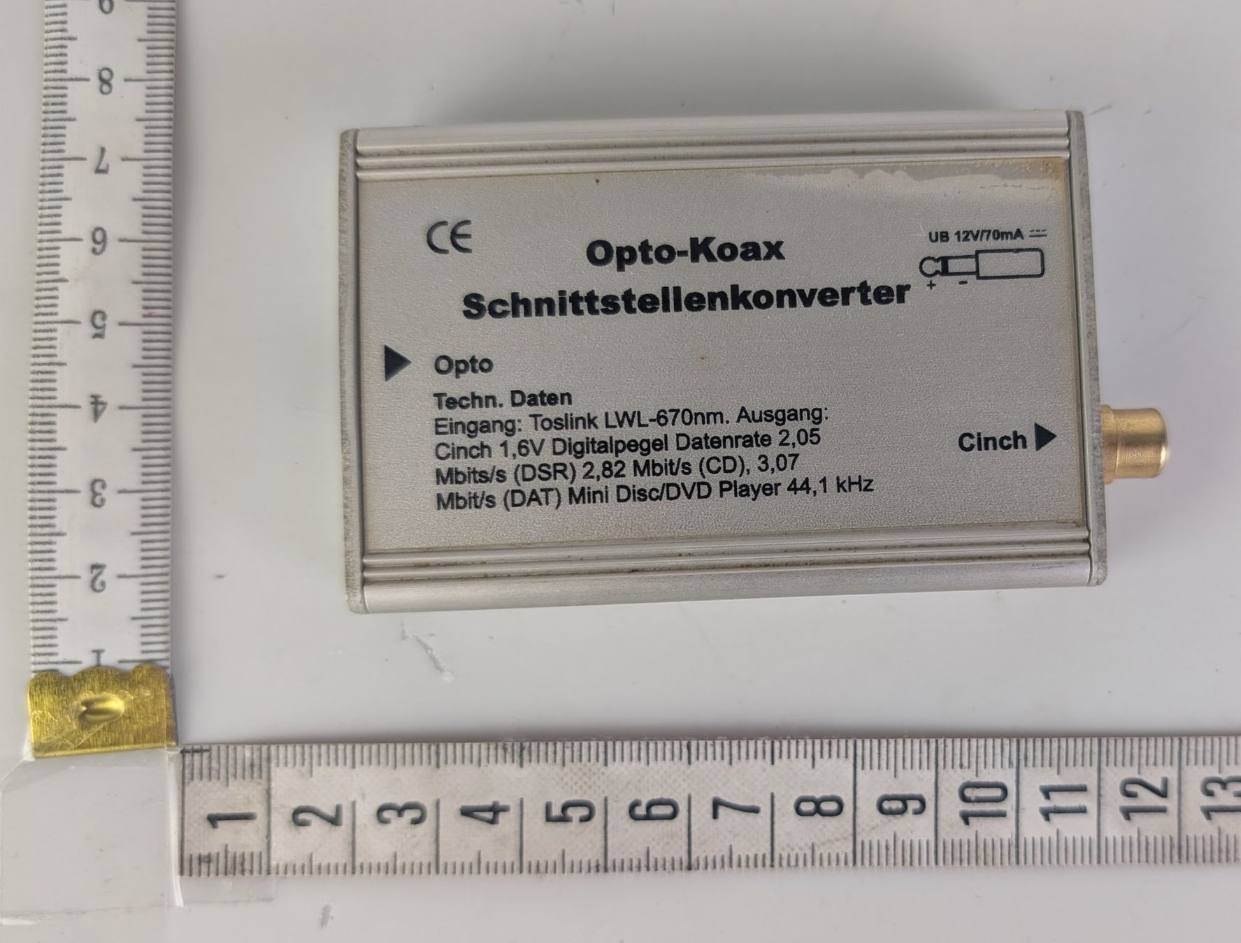 Convertitori: Opto-Koax Schnittstellenkonverter – Usato da Zürich venduto da axolottchen