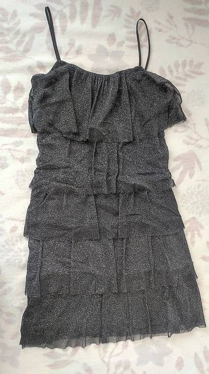 Vestiti: Partykleid schwarz glänzend Grösse S – Usato da Sempach Station venduto da Szizi