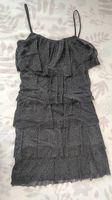 Partykleid schwarz glänzend Grösse S