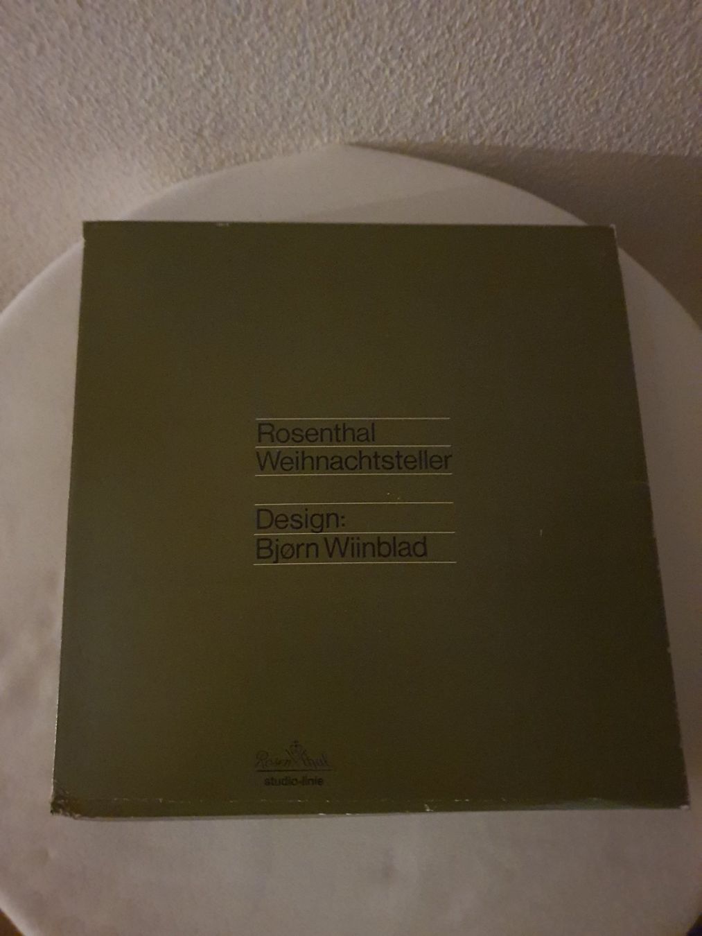Rosenthal Piatti: Weihnachtsteller Rosenthal – Usato da triengen venduto da fad_g29d 7