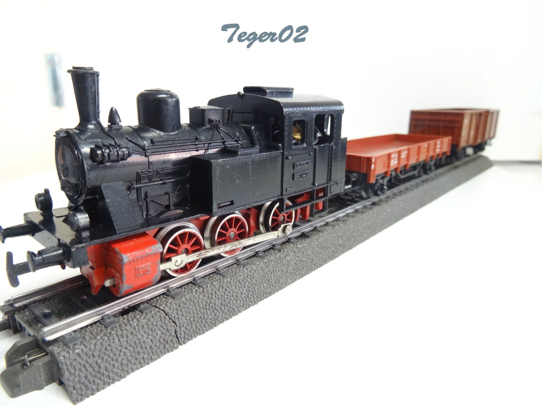 Märklin Modellini di ferrovie: Märklin H0 3029 Dampfzug analog – Usato da Hochdorf venduto da Teger02