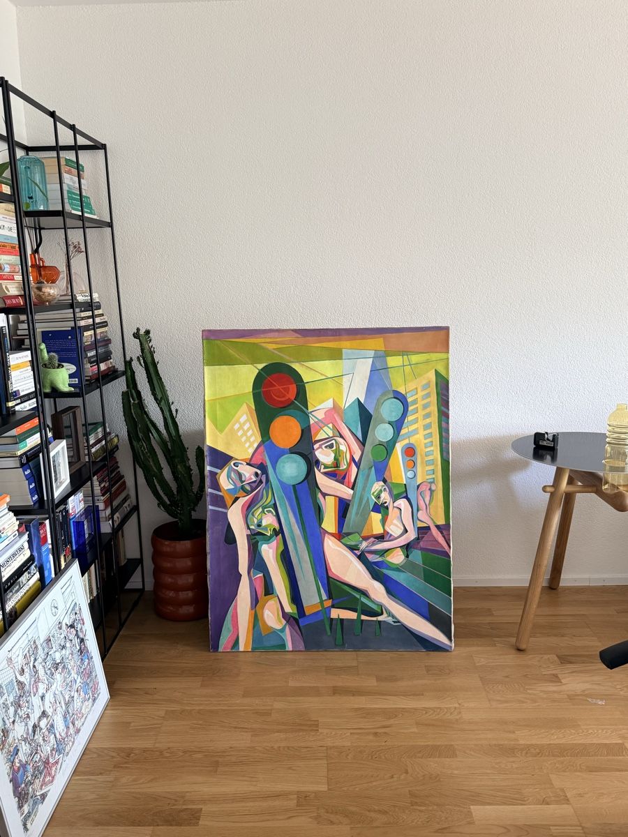 Dipinti: Ölgemalde 120x90cm – Usato da Solothurn venduto da NUVICO 3