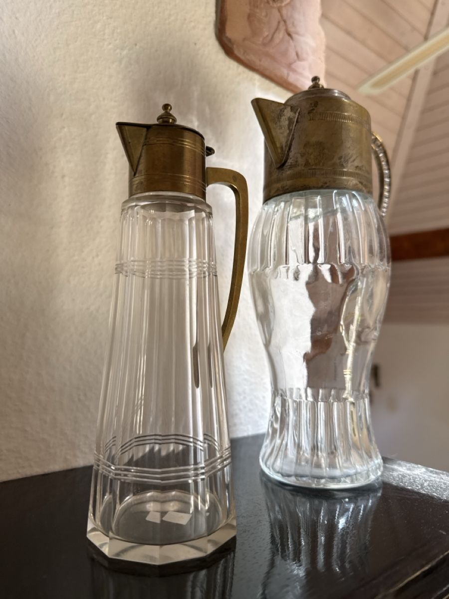 Caraffe: 2 antike Karaffen top Zustand – Usato da Basel venduto da Joshy03 1