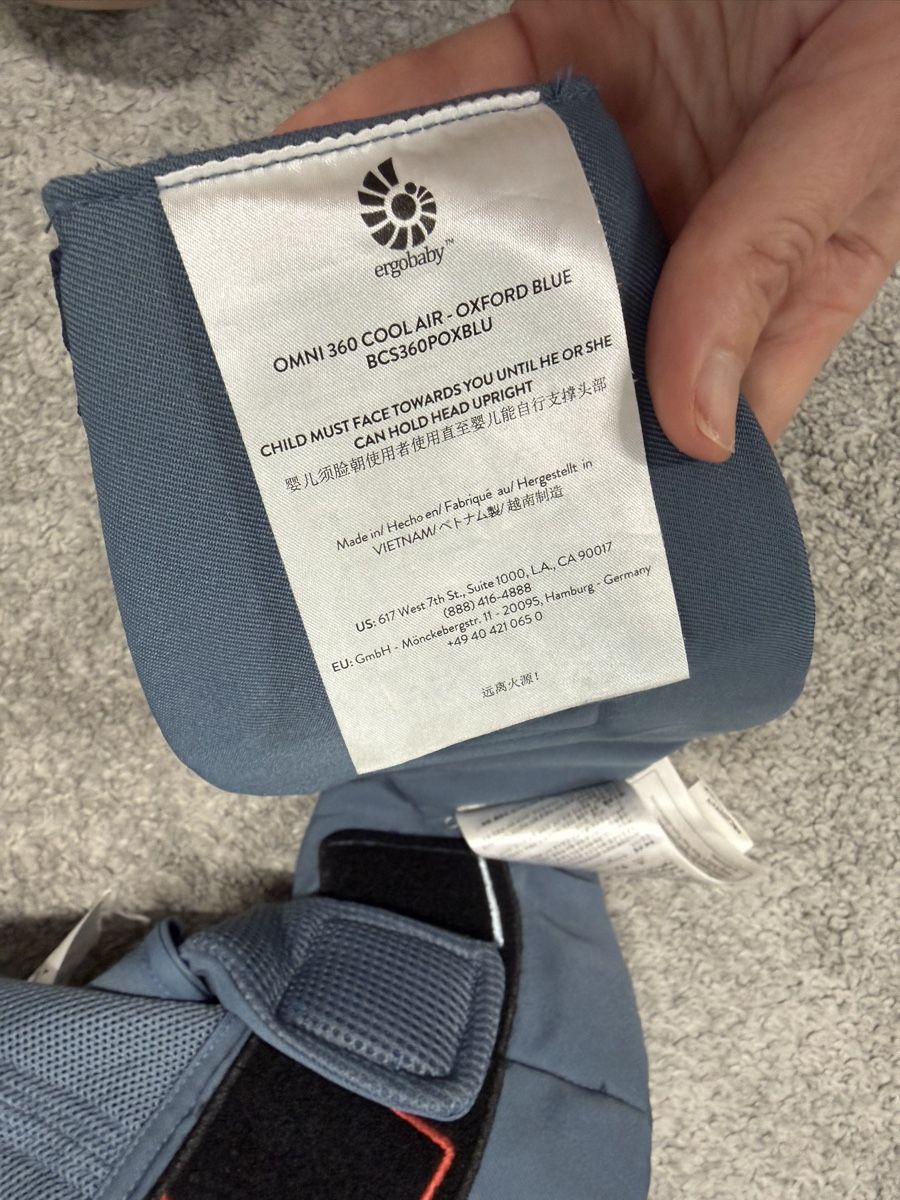 Ergobaby Bauch- & Rückentragen: Ergobaby Omni 360 – Gebraucht aus Rothenhausen von dbu_gh52 1