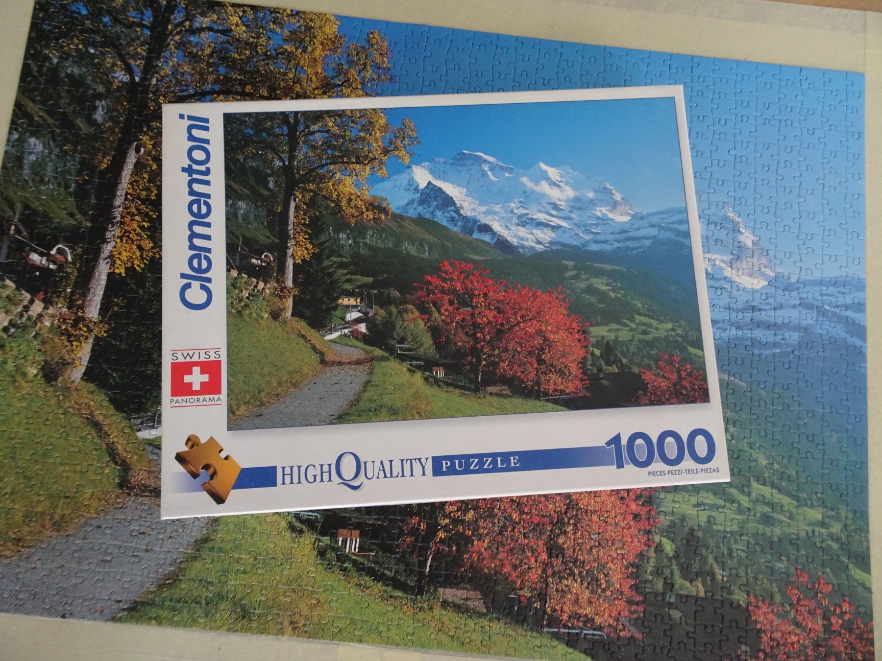 Clementoni Puzzles: Clementoni 1000er Puzzle – Gebraucht aus Auw von Theohu 5