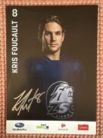 AK Autogrammkarte von ZSC Kris Foucault