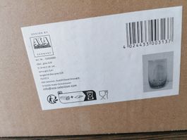 ASA Selection Trinkglas grau 0,4l 18cm neu, 6 Stk.