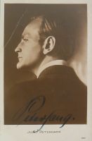 Josef Peterhans (1882-1960) Schauspieler - Autogramm