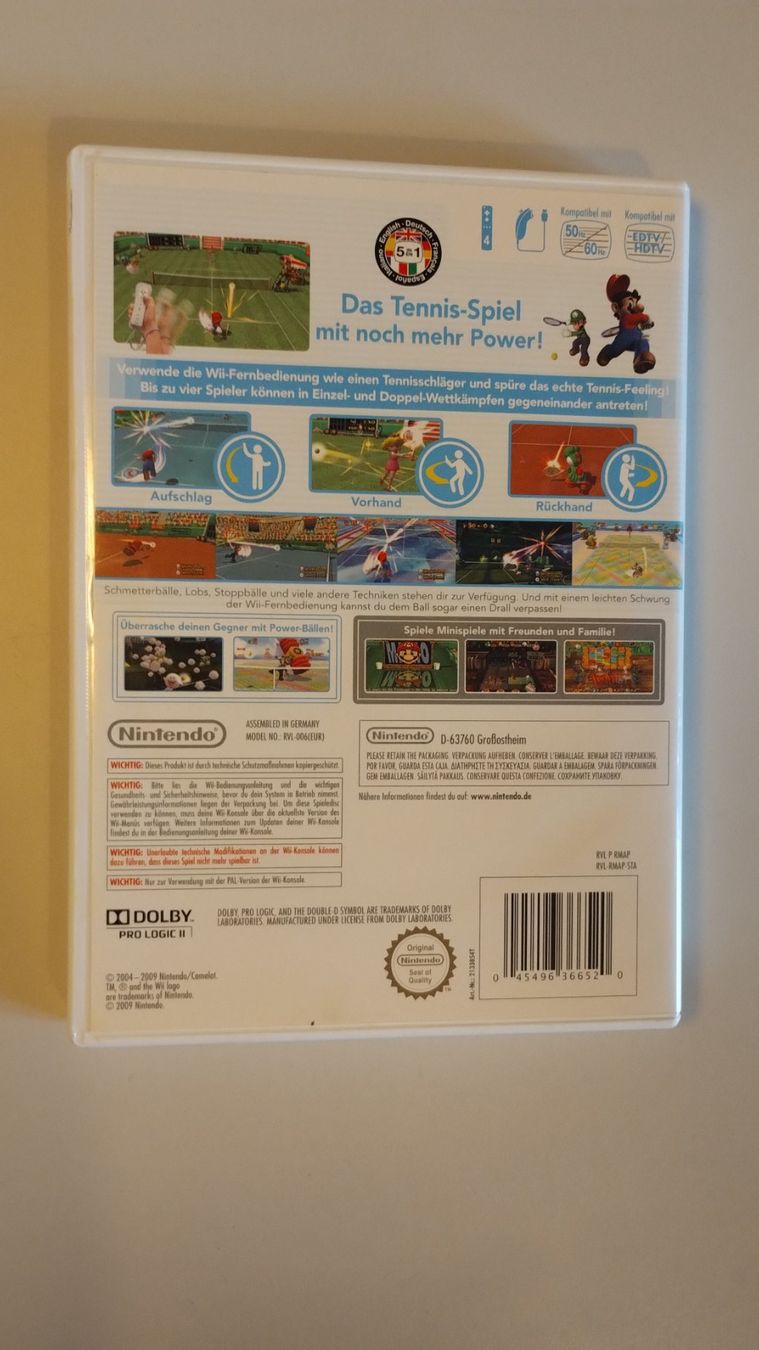 Nintendo Giochi: Mario Power Tennis (Wii) – Usato da Nottwil venduto da oli_5z78 1