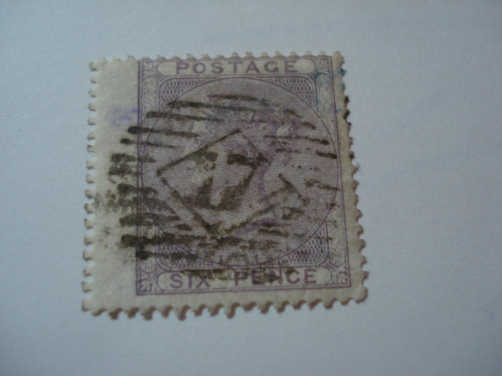 Tutti i francobolli: Uralte Briefmarke Grossbritannien, o,  Six Pence – Usato da Niederwil AG venduto da morostahu