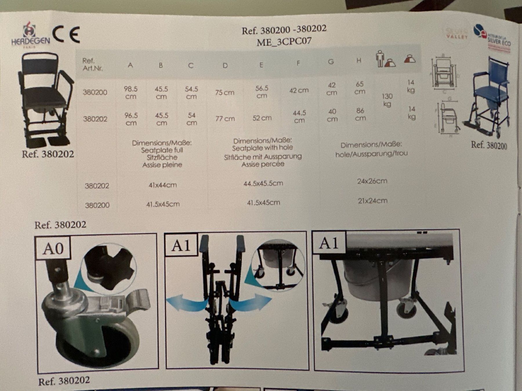 Rollstühle: ToilettenStuhle – Neu und originalverpackt aus Bützberg von Chisco 2