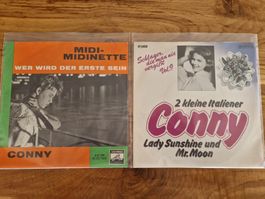 Vinyl Single 7" Schallplatten - 2 Stück Conny Froboess