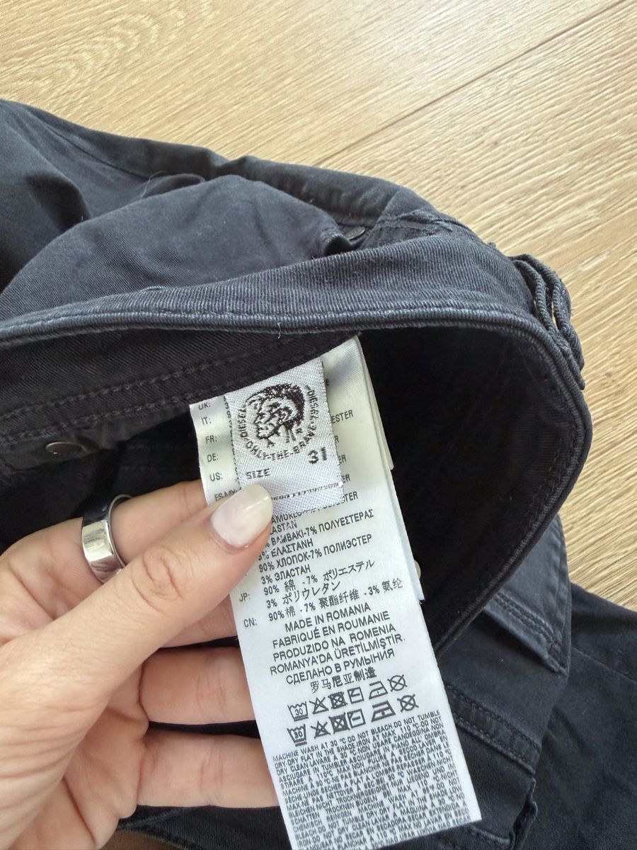 Diesel Jeans: Black Diesel Jeans – Gebraucht aus Erlenbach ZH von Kevlau 4