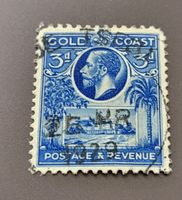 Goldküste 1928 alte briefmarke
