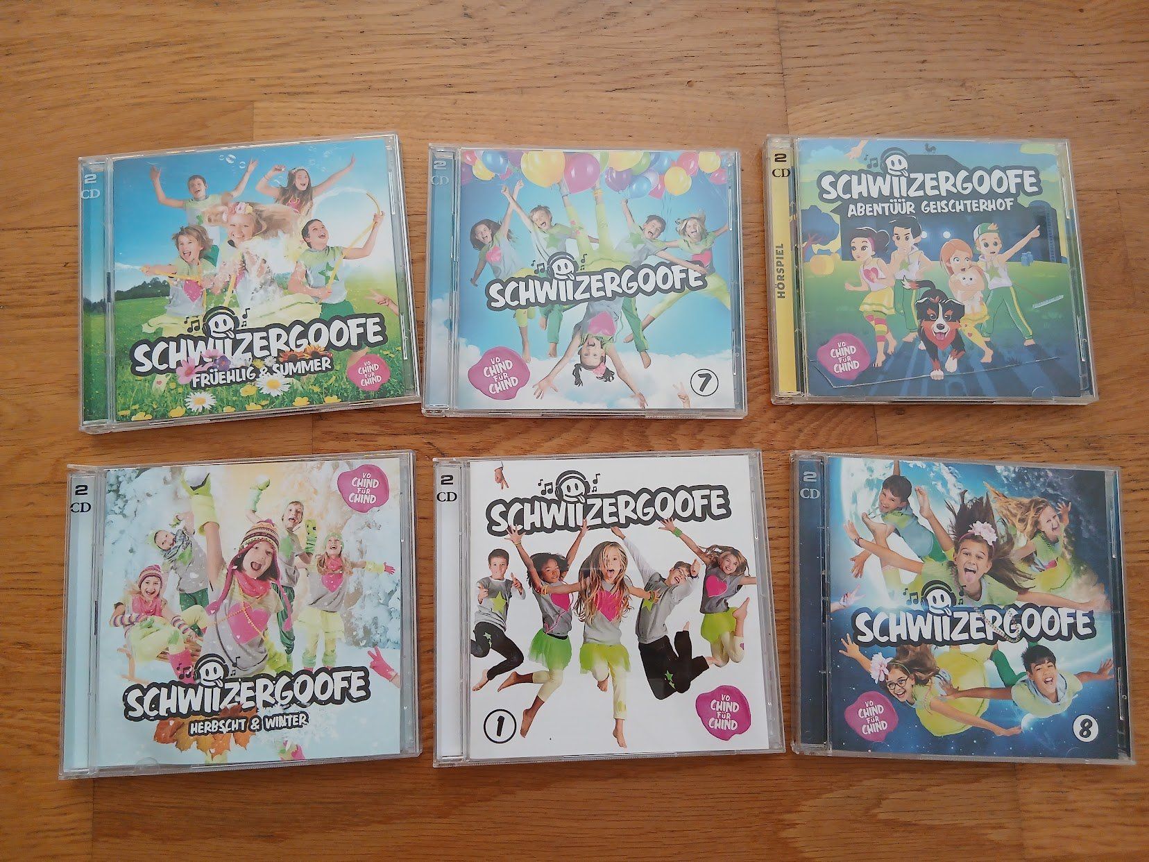 CDs: 6 CDs Schwiizergoofe – D'occasion à Dübendorf par Fip05