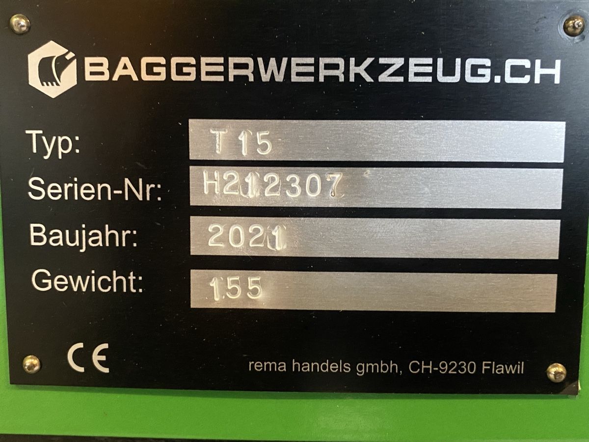 Takeuchi Pinze: Sortiergreifer Steingreifer für Bagger 1,5-4t – Usato da Herisau venduto da Wildheuer1986 2
