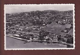 PULLY - Port et Lausanne vus d'avion - 1951