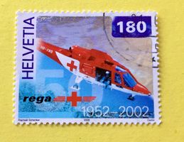 Nr.1040 Sondermarke,50 Jahre Rega Helikopter Agusta A-109-K2