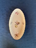 Royal Copenhagen ovale Schale mit Blumenmotiv