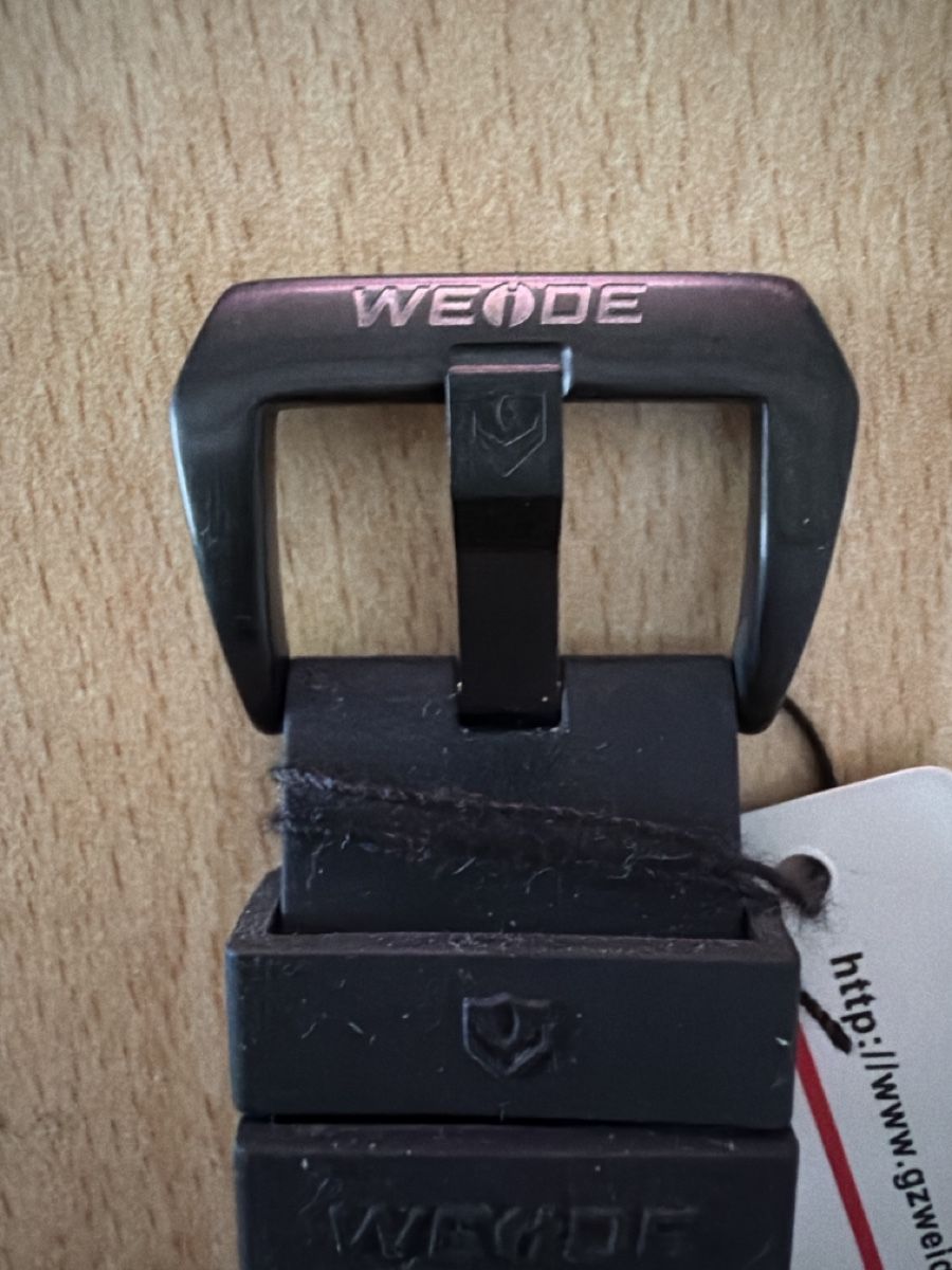 Orologi: WEIDE Herren Uhr schwarz neu mit Etikett – Nuovo e nell'imballaggio originale da Unterkulm venduto da Onefrog 8