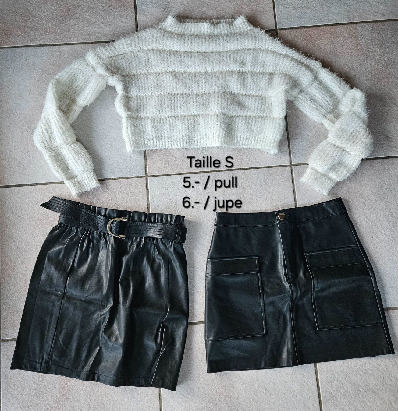 Kleiderpakete: Lot 3 pces taille S – Gebraucht aus Vétroz von sas_yln5