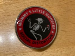 Social Distortion Pin Anstecker Punk Metal Rock Band