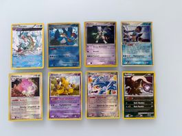 Pokémon Karten Konvolut – Holo/Reverse Holo – Mewtu, Garados