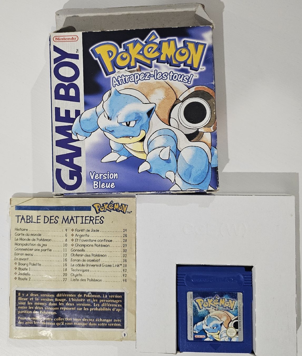 Pokémon Giochi: pokemon version bleue FR en boite gameboy – Usato da Pully venduto da RandomZero 1
