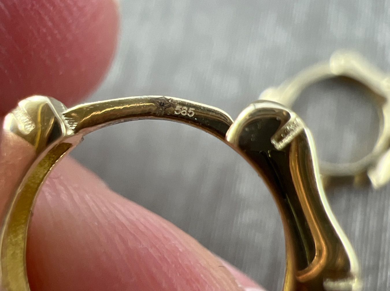 Orecchini pendenti & Orecchini a lobo: Creolen 585 Gold – Usato da Niederuzwil venduto da leo_8857 1
