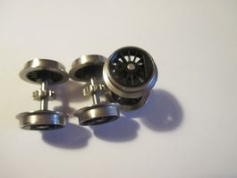 Diverse Speichenräder H0 DC