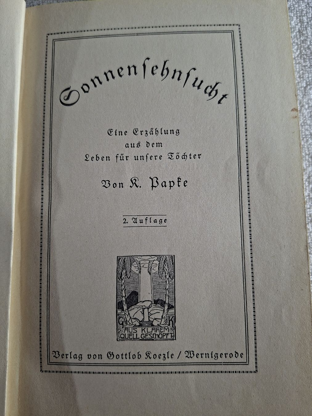 Bücher: antikes Buch in alter Schrift um 1900 – Gebraucht aus Grindelwald von carro5 1