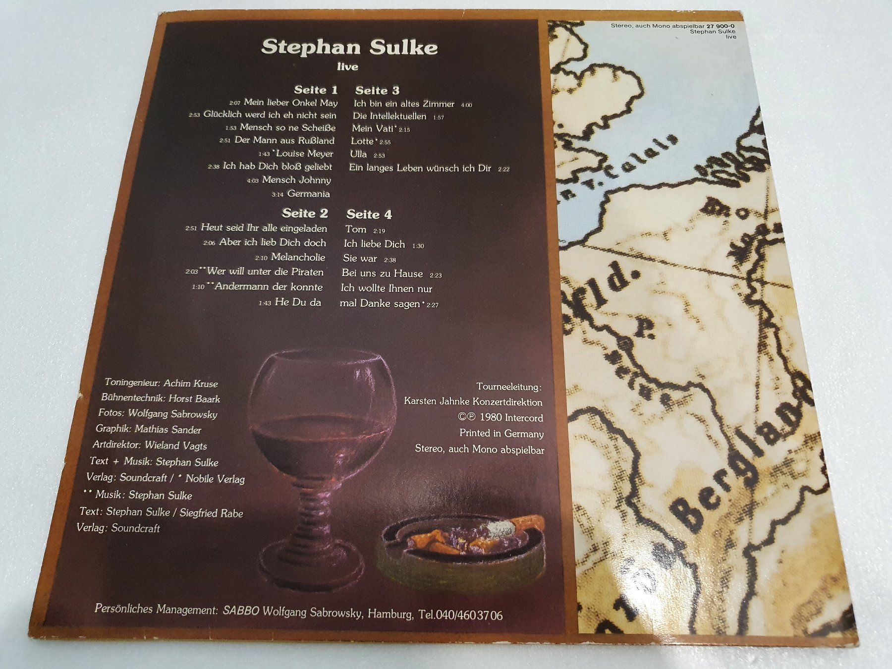 Dischi in vinile: Stephan Sulke – Live / 2 LP`s – Usato da Uster venduto da Vinyl-Leidenschaft 1