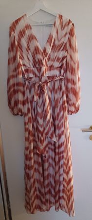 Seidensommerkleid lang