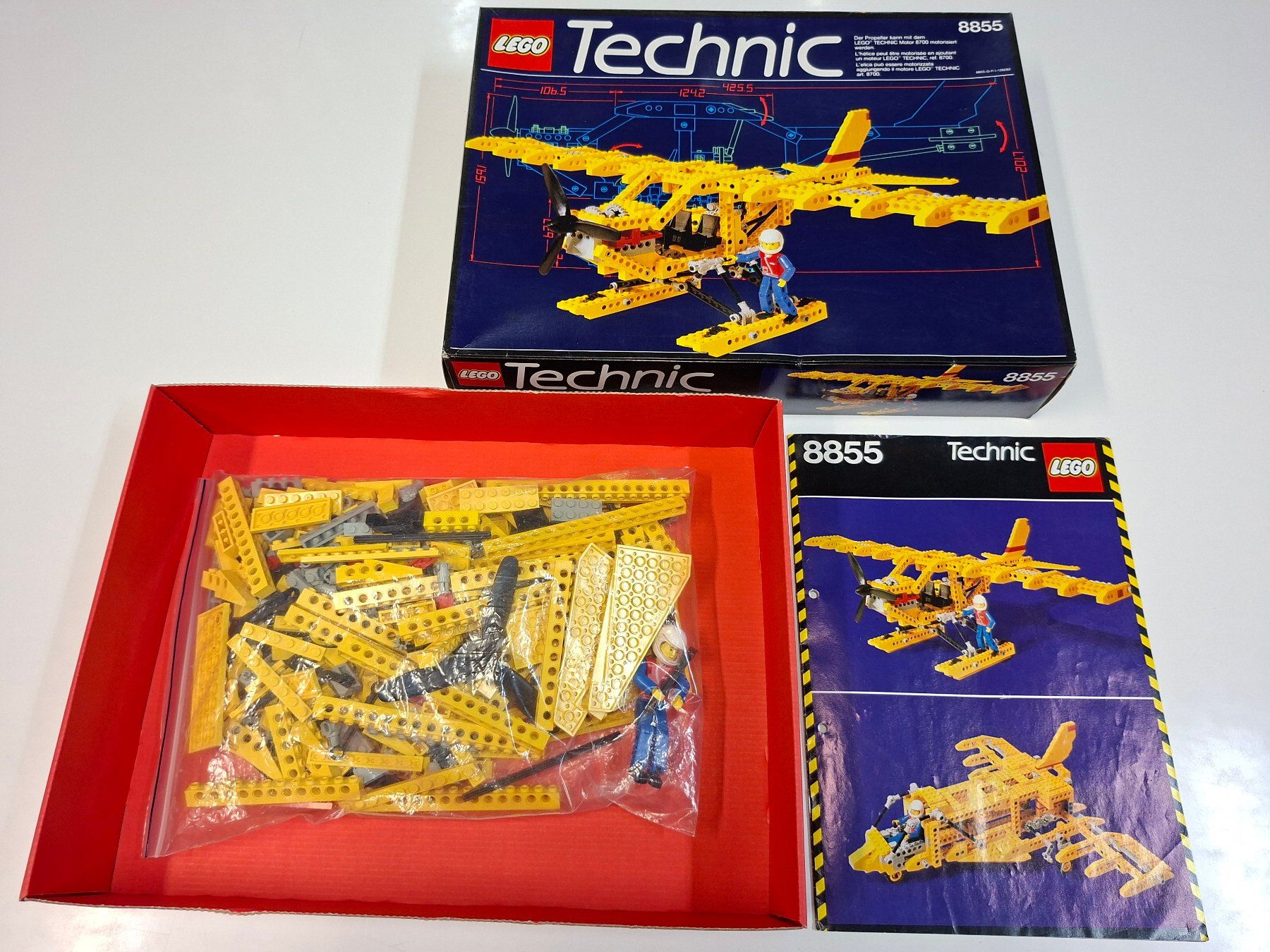 Lego Giocattoli: Lego 8855 Technic Prop Plane OVP – Usato da Sils im Domleschg venduto da AMAG_AUDI_ZH 2