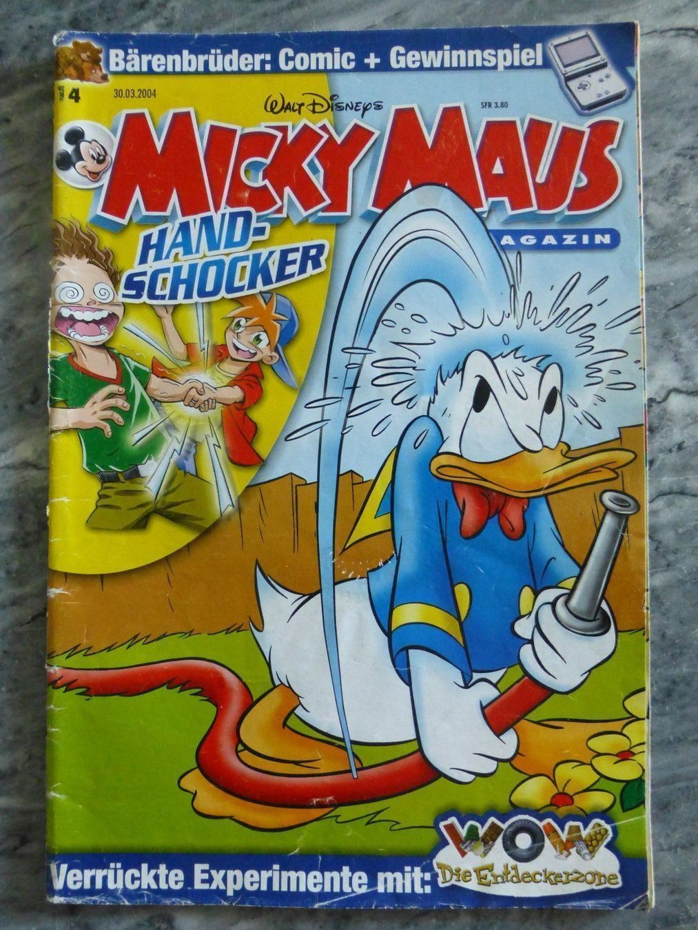 Fumetti: Micky Maus Heft - Nr. 14 / 30.03.2004 – Usato da Basel venduto da Falconis