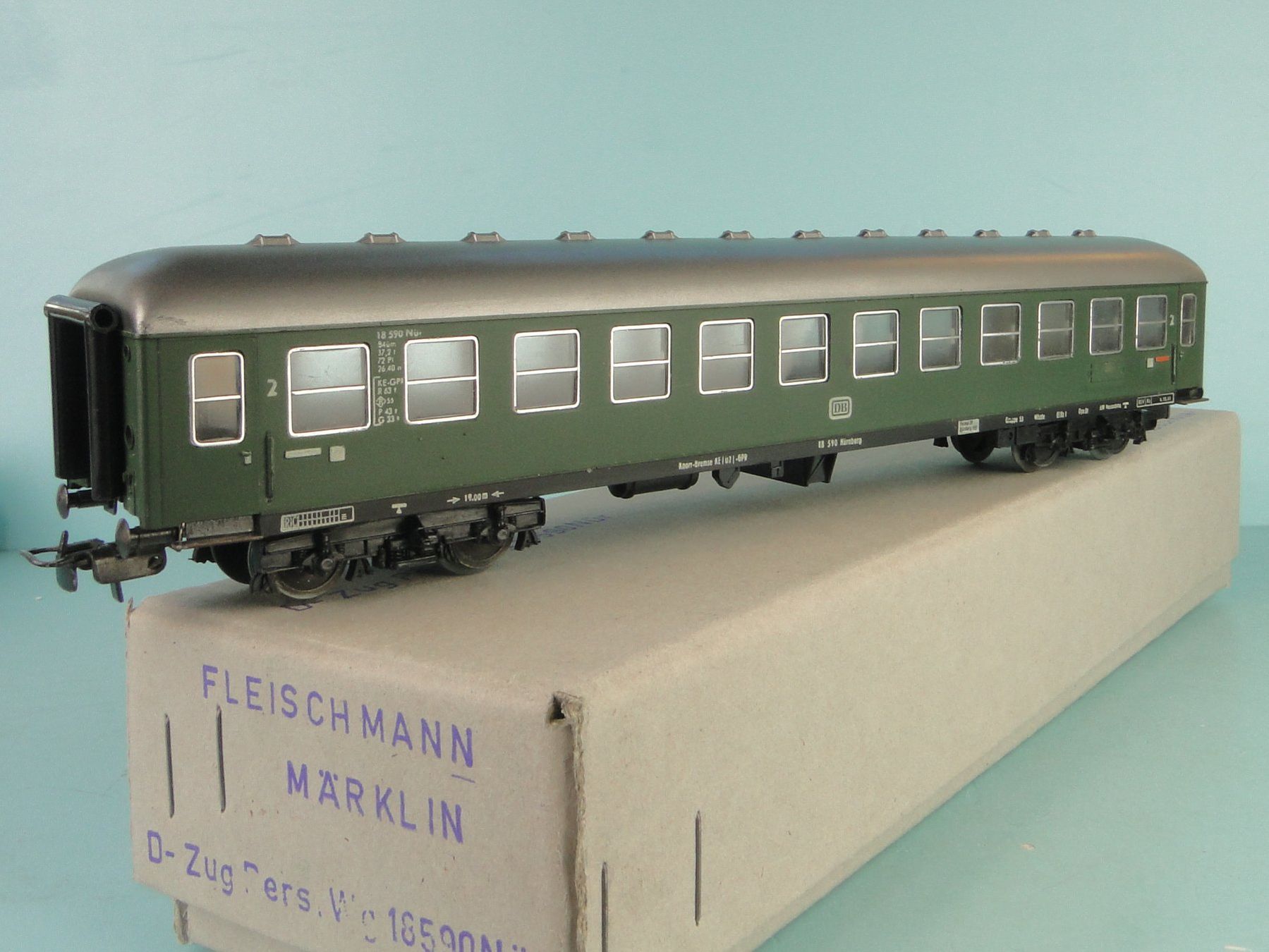 Märklin Modellini di ferrovie: Märklin/Fleischmann Personenwagen – Usato da Bülach venduto da cann11