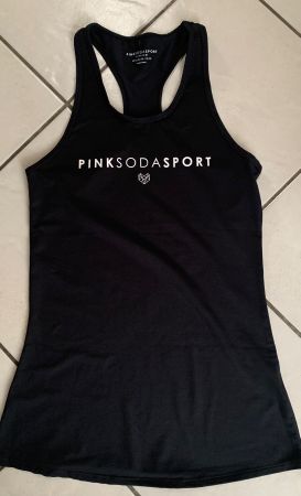 Pink Soda Sport Top, Grösse 36, Schwarz, Sportlich!
