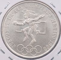 MEXIKO - MÉXICO  - 25 PESOS 1968 - AU 0.720 - UNZIRKULIERT
