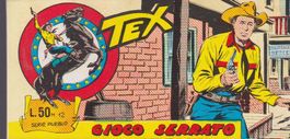Italian comic strip TEX SERIE PUEBLO # 12 year 1965 GIOCO SE