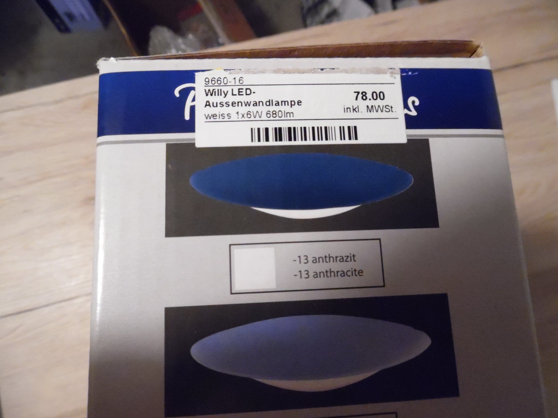 Lampade: LED aussenwand lampe WILLY – Nuovo e nell'imballaggio originale da Rheineck venduto da do118922 1