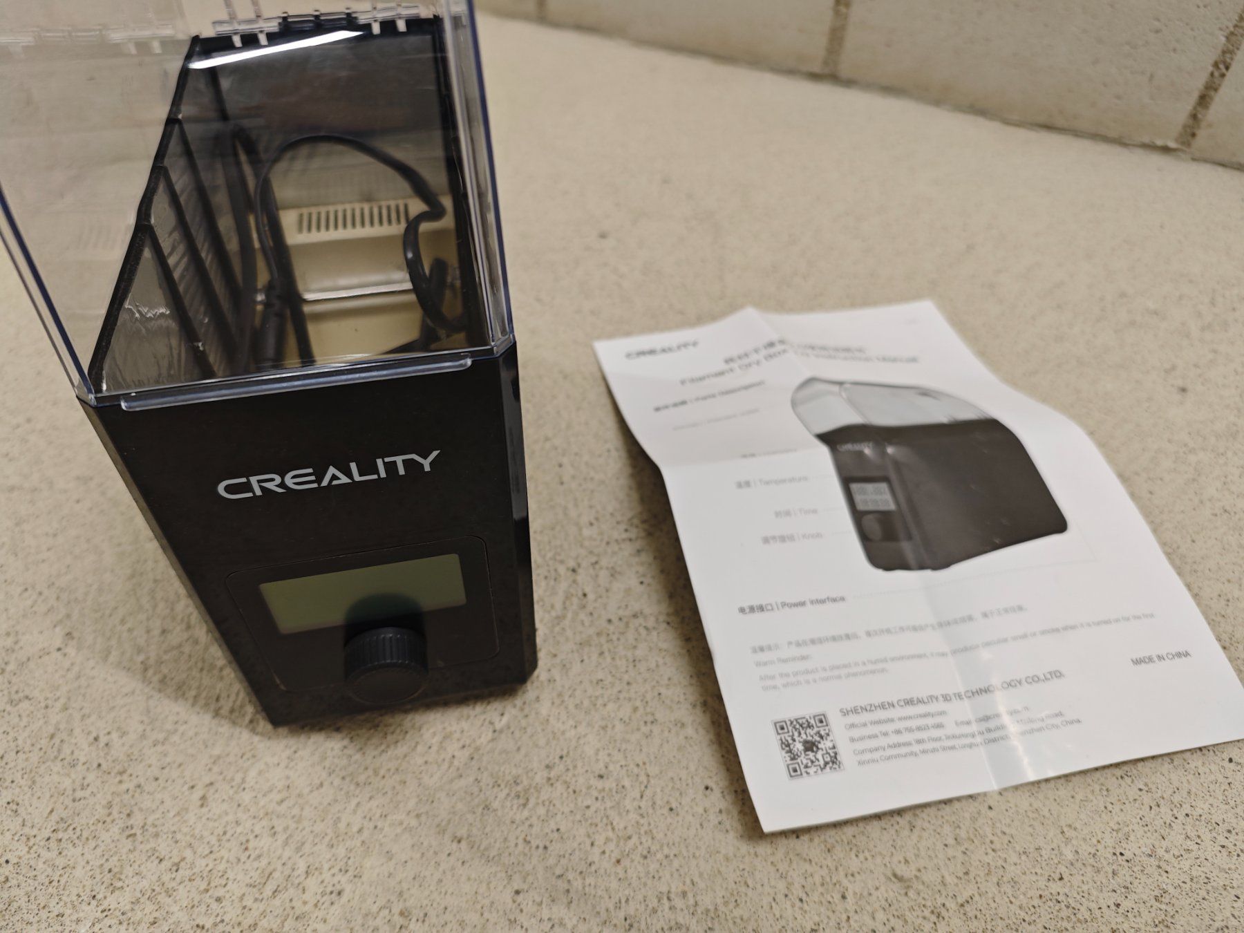 Creality Imprimante 3D: Creality Trockenbox SpacePi SE – D'occasion à Andelfingen par opel-astrag