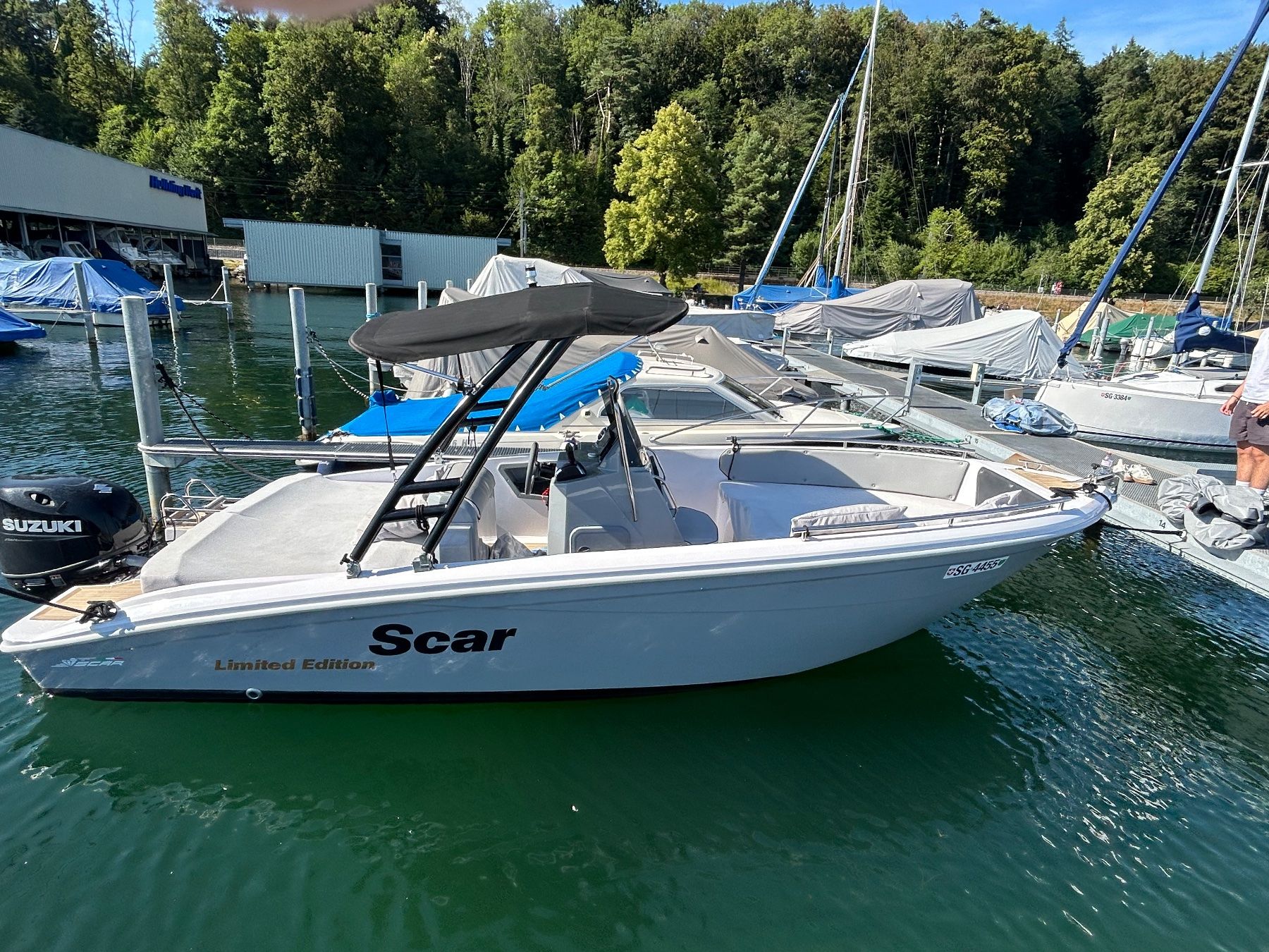 Barche: Scar Limited Edition 215 evt. mit Bootsplatz – Usato da Fehraltorf venduto da mar_8wm6 8