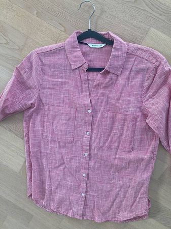 Tom Tailor Bluse, Grösse M, Rot/Weiss - Sommer Look! Gr. 38