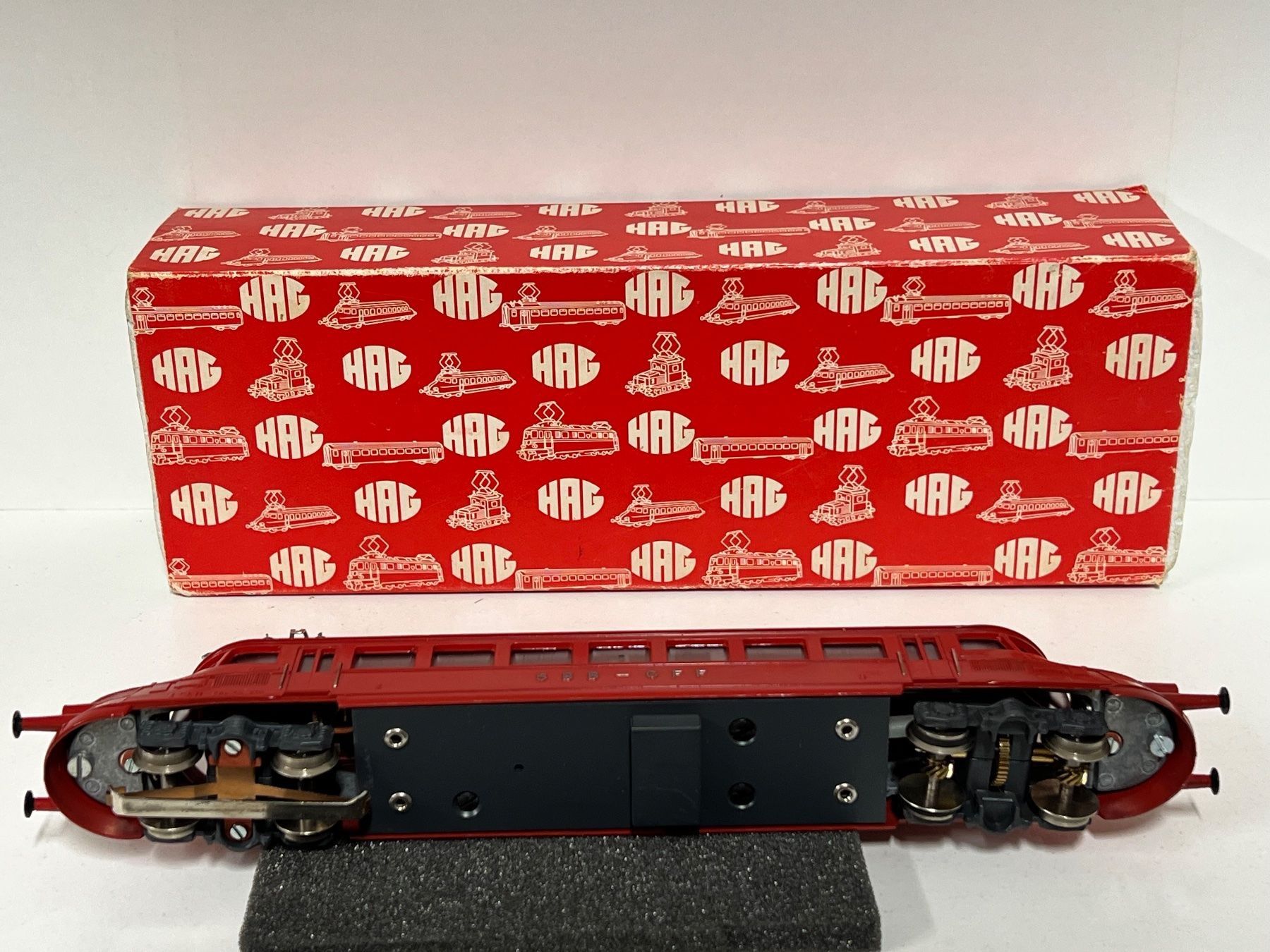 Hag Modelleisenbahnen: HAG Roter Pfeil SBB NR.100 Wechselstrom H0 – Gebraucht aus Neuenhof von ludovicco 5