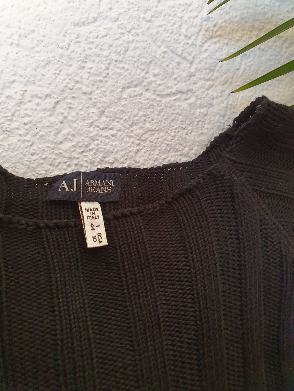 Armani Maglioni & Felpe: Schwarzer ARMANI Jeans Strickpullover, it.Gr.44 – Usato da Teufen AR venduto da pischa 1