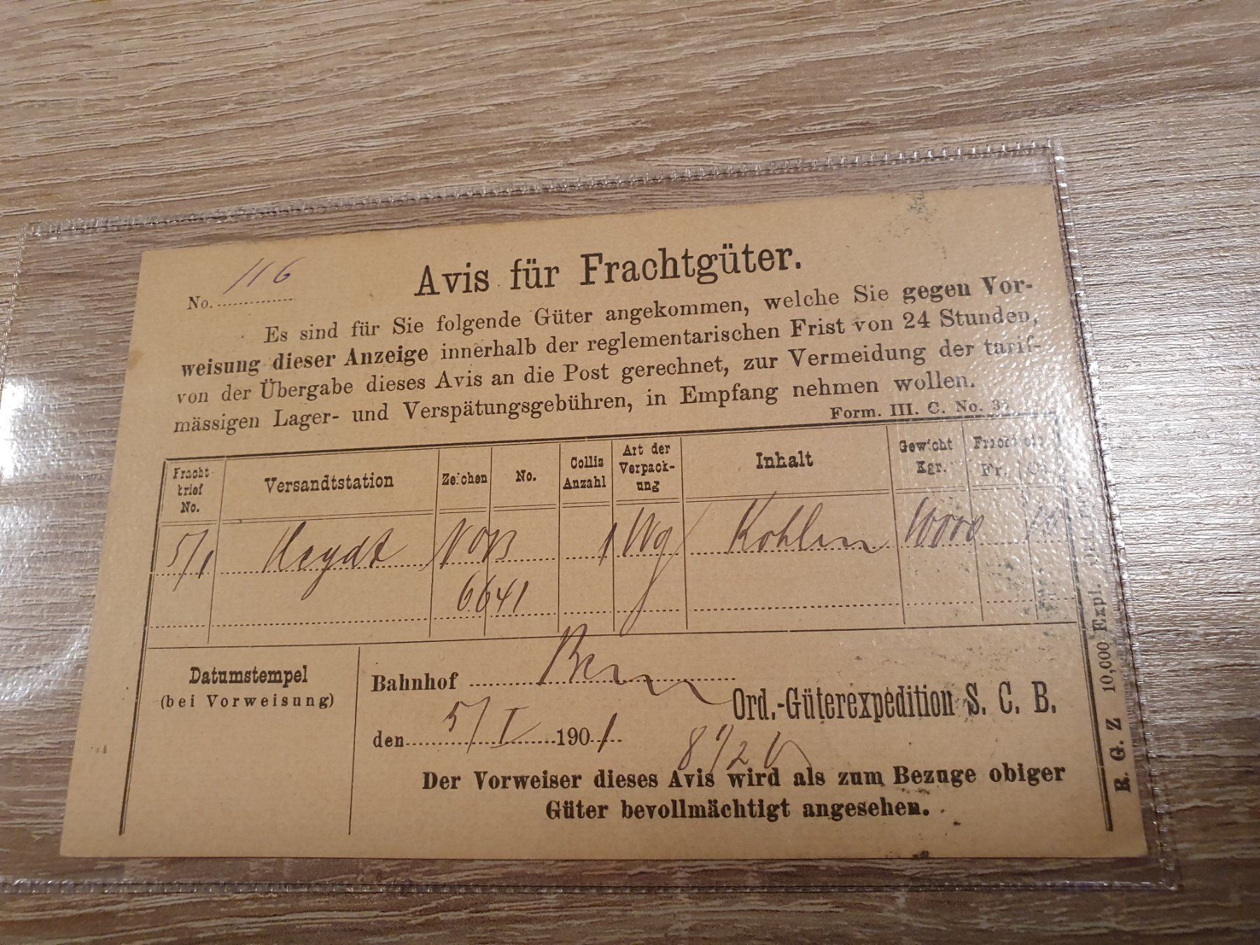 Alle Briefmarken: Postkarte Güterexpedition SCB Bern – Gebraucht aus Balgach von SIMEON27 1