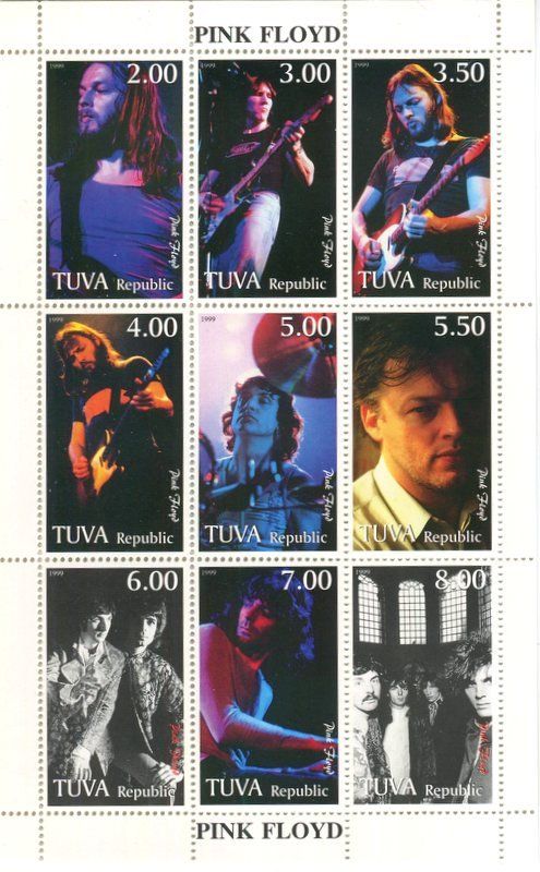 Alle Briefmarken: Block "Pink Floyd". Tuwa – Neu und originalverpackt aus Basel von Butsch5