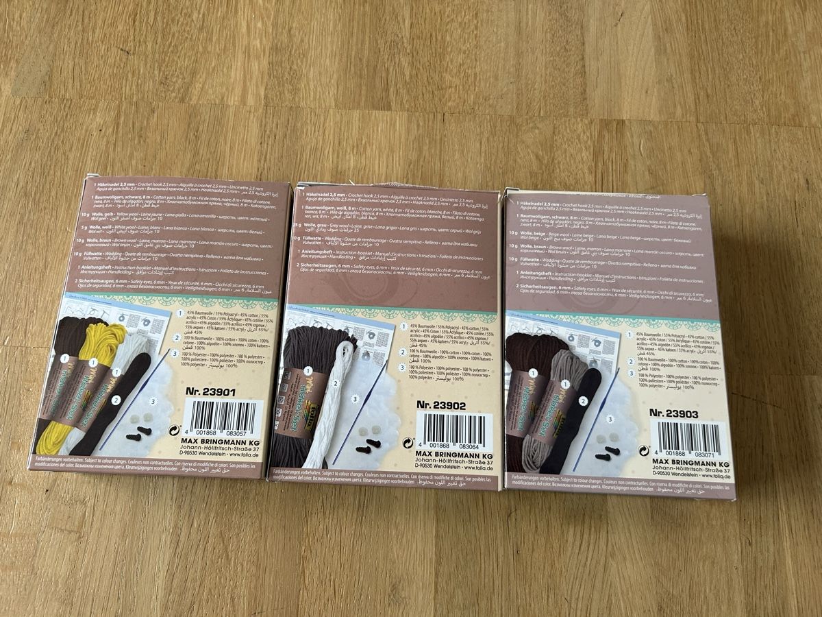 Kit bricolage: Häkelset – Nuovo (secondo la descrizione) da Tuggen venduto da Nadia4488 1