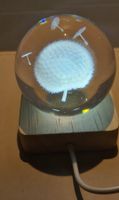 3D Löwenzahn Gravierte Globus 60mm